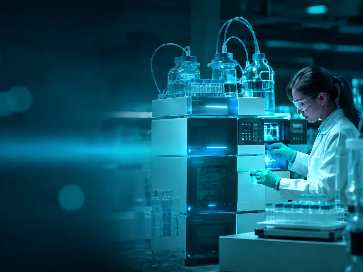 HPLC quality-control equipment